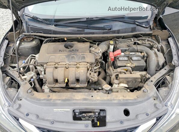 3N1AB7AP7JL638000 2018 NISSAN SENTRA Black Rear interior view