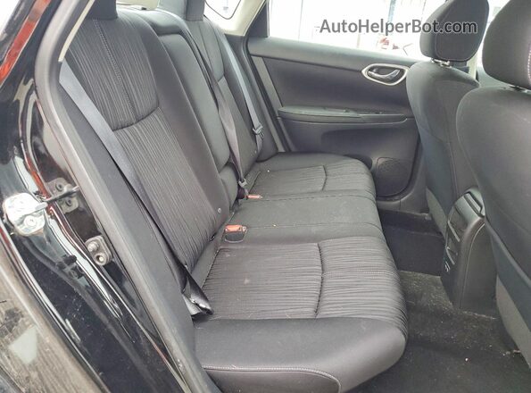 3N1AB7AP7JL638000 2018 NISSAN SENTRA Black Rear seats view