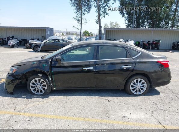 3N1AB7AP7JL642581 2018 NISSAN SENTRA Black სალონის 360-გრადუსიანი ხედი