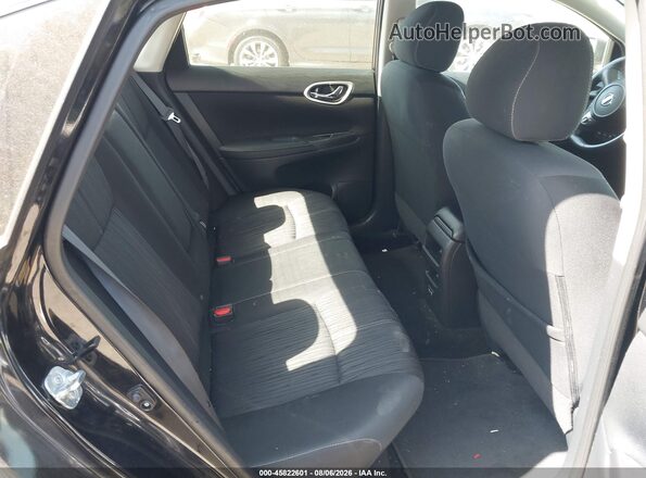 3N1AB7AP7JL642581 2018 NISSAN SENTRA Black VIN კოდის სტიკერის ხედი