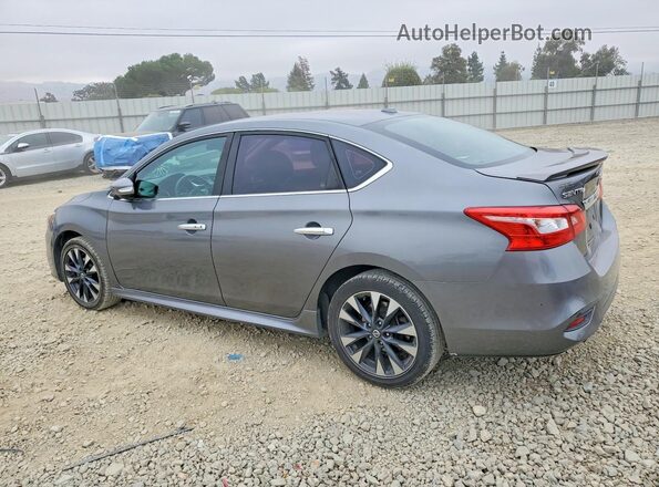 3N1AB7AP7JY206333 2018 NISSAN SENTRA Gray უკანა მარცხენა