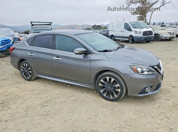 3N1AB7AP7JY206333 2018 NISSAN SENTRA Gray წინა მარჯვენა