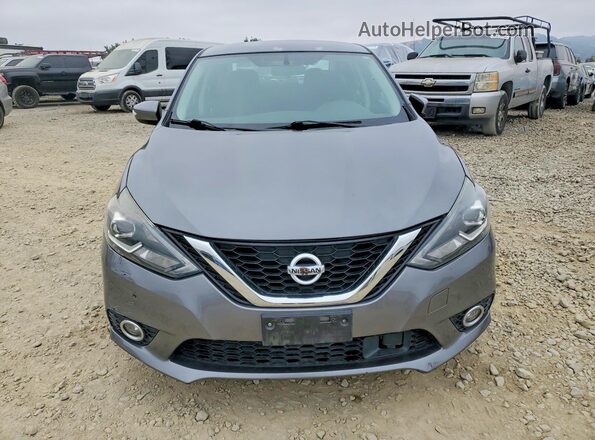 3N1AB7AP7JY206333 2018 NISSAN SENTRA Gray წინა ხედი