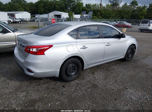 3N1AB7AP7JY214061 2018 NISSAN SENTRA Silver Trasero derecho