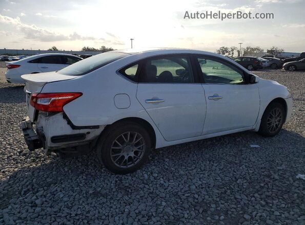 3N1AB7AP7JY217140 2018 NISSAN SENTRA White Задня права чверть