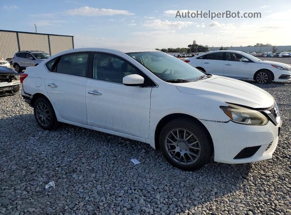 3N1AB7AP7JY217140 2018 NISSAN SENTRA White Передня права чверть