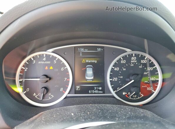 3N1AB7AP7JY217140 2018 NISSAN SENTRA White Вид щитка приладів