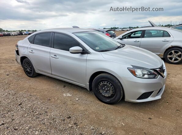 3N1AB7AP7JY217624 2018 NISSAN SENTRA Silver Front right