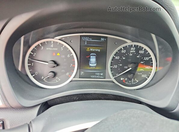 3N1AB7AP7JY217624 2018 NISSAN SENTRA Silver Instrument cluster view