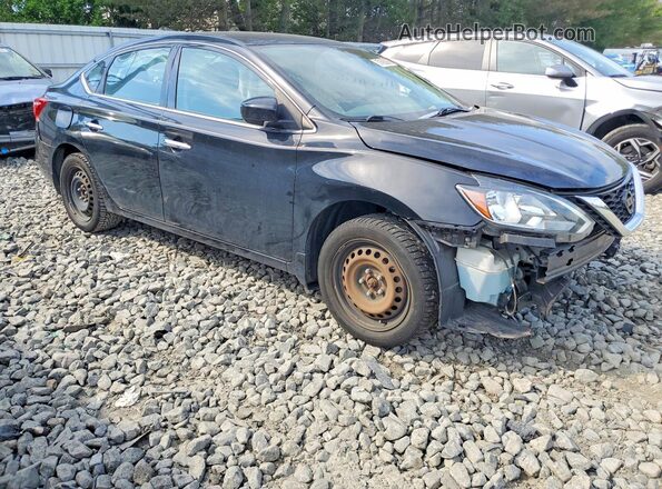 3N1AB7AP7JY217798 2018 NISSAN SENTRA Black წინა მარჯვენა