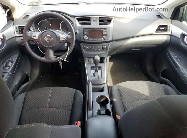 3N1AB7AP7JY217798 2018 NISSAN SENTRA Black წინა პანელის ხედი