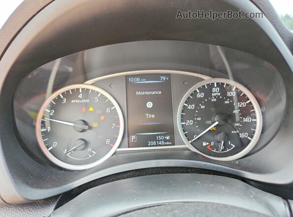 3N1AB7AP7JY220295 2018 NISSAN SENTRA Серебряный Вид щитка приборов