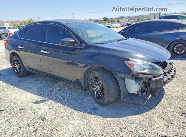 3N1AB7AP7JY236786 2018 NISSAN SENTRA Black Front right