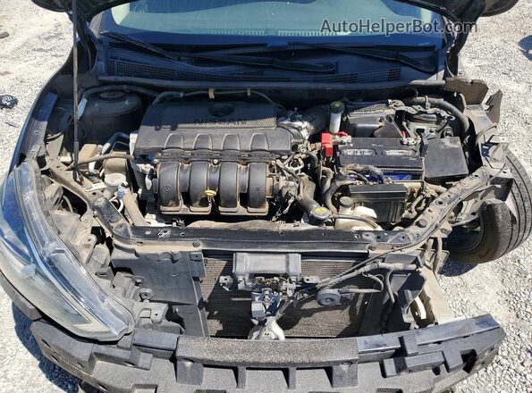 3N1AB7AP7JY236786 2018 NISSAN SENTRA Black Rear interior view