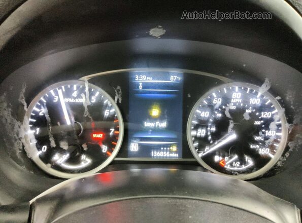 3N1AB7AP7JY250977 2018 NISSAN SENTRA Black ხელსაწყოთა პანელის ხედი