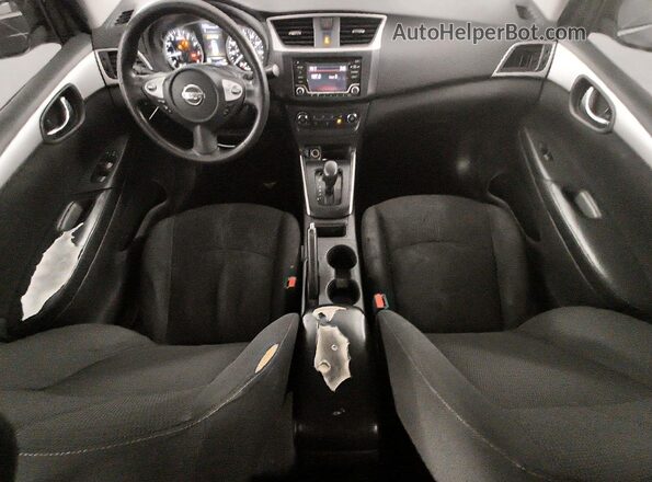 3N1AB7AP7JY250977 2018 NISSAN SENTRA Black წინა პანელის ხედი