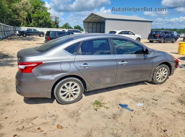 3N1AB7AP7JY264121 2018 NISSAN SENTRA Gray უკანა მარჯვენა