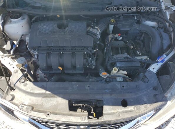 3N1AB7AP7JY264927 2018 NISSAN SENTRA White Vista interior trasera