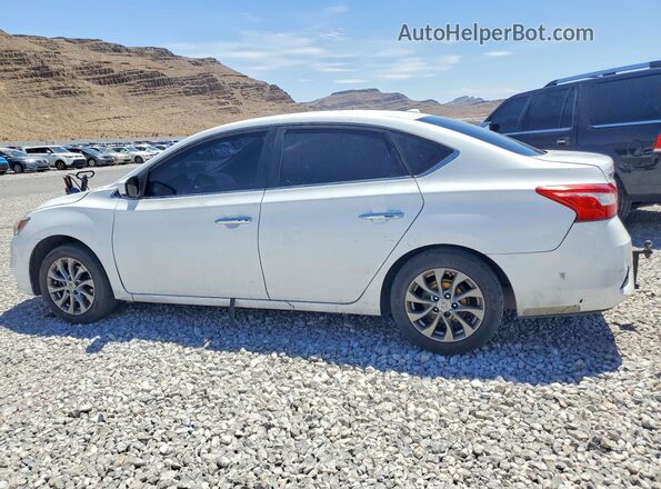 3N1AB7AP7JY264927 2018 NISSAN SENTRA White Trasero izquierdo