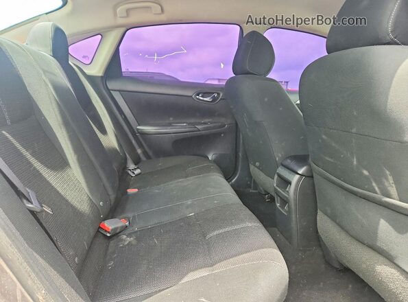 3N1AB7AP7JY303371 2018 NISSAN SENTRA Gray უკანა სავარძლების ხედი