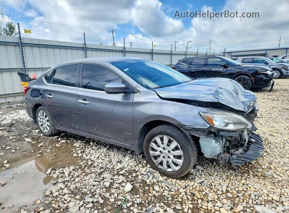 3N1AB7AP7JY303371 2018 NISSAN SENTRA Gray წინა მარჯვენა