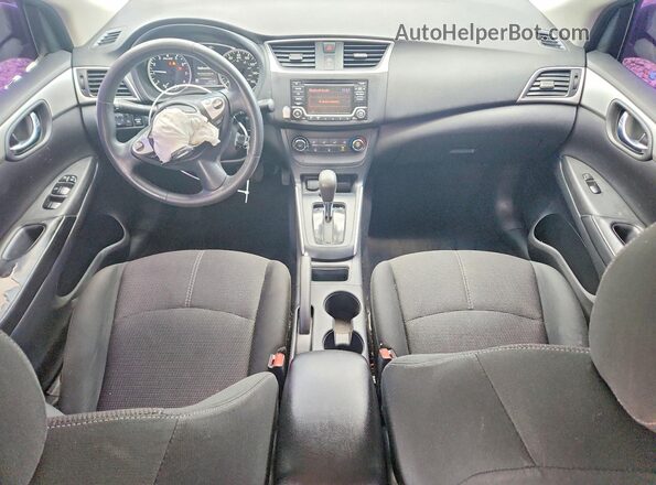 3N1AB7AP7JY303371 2018 NISSAN SENTRA Gray წინა პანელის ხედი