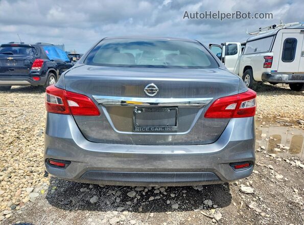 3N1AB7AP7JY303371 2018 NISSAN SENTRA Gray უკანა ხედი