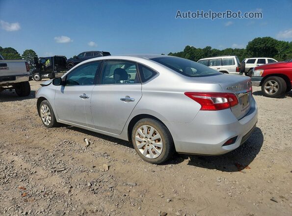 3N1AB7AP7JY308263 2018 NISSAN SENTRA Silver Tył lewy