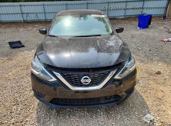 3N1AB7AP7JY318582 2018 NISSAN SENTRA Black Front view