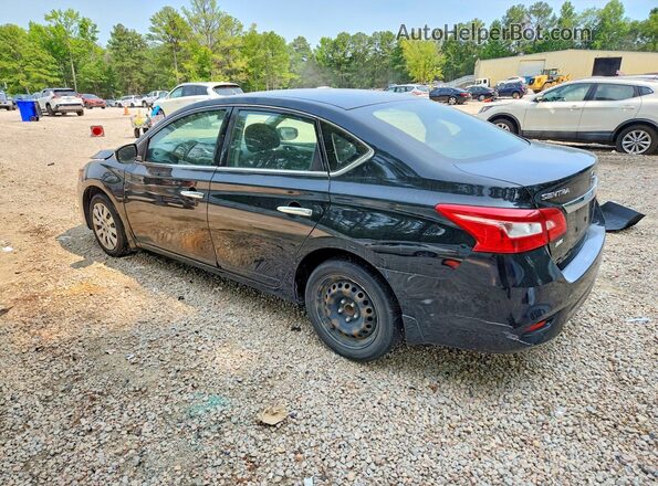 3N1AB7AP7JY318582 2018 NISSAN SENTRA Black Rear left