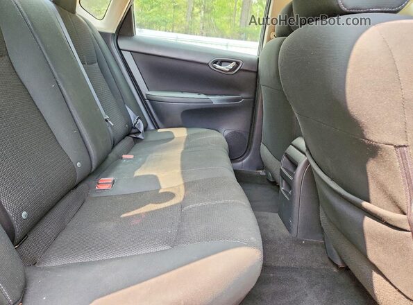 3N1AB7AP7JY318582 2018 NISSAN SENTRA Black Rear seats view