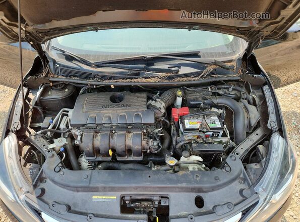 3N1AB7AP7JY318582 2018 NISSAN SENTRA Black Rear interior view