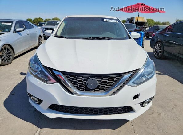 3N1AB7AP7JY325192 2018 NISSAN SENTRA White Front view