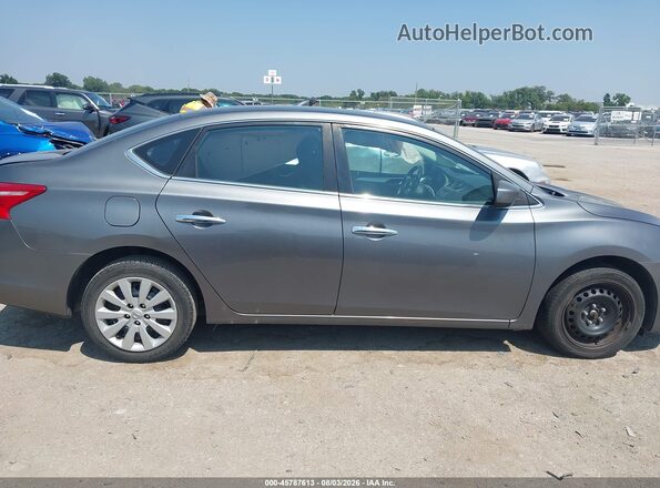 3N1AB7AP7JY325984 2018 NISSAN SENTRA Silver Widok wnętrza 360 stopni