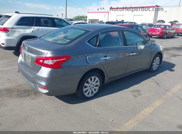 3N1AB7AP7JY330540 2018 NISSAN SENTRA Gray Задня права чверть