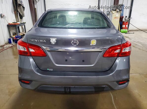 3N1AB7AP7JY332790 2018 NISSAN SENTRA Gray Հետևի տեսք