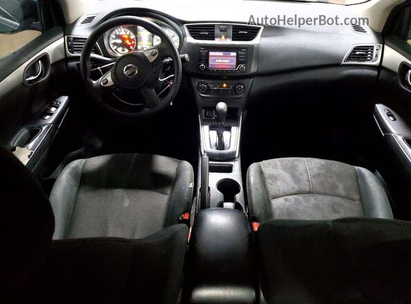 3N1AB7AP7JY332790 2018 NISSAN SENTRA Gray Առջևի վահանակի տեսք
