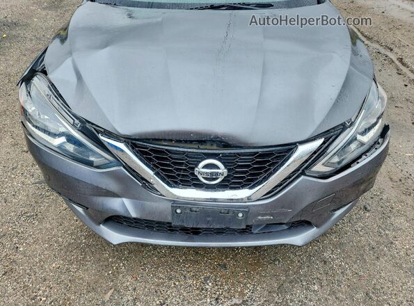 3N1AB7AP7JY337410 2018 NISSAN SENTRA Gray Vista interior trasera