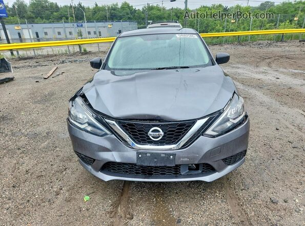 3N1AB7AP7JY337410 2018 NISSAN SENTRA Gray Vista frontal