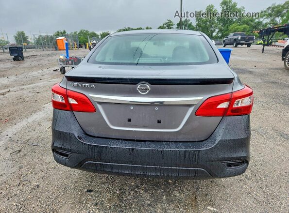 3N1AB7AP7JY337410 2018 NISSAN SENTRA Gray Vista trasera