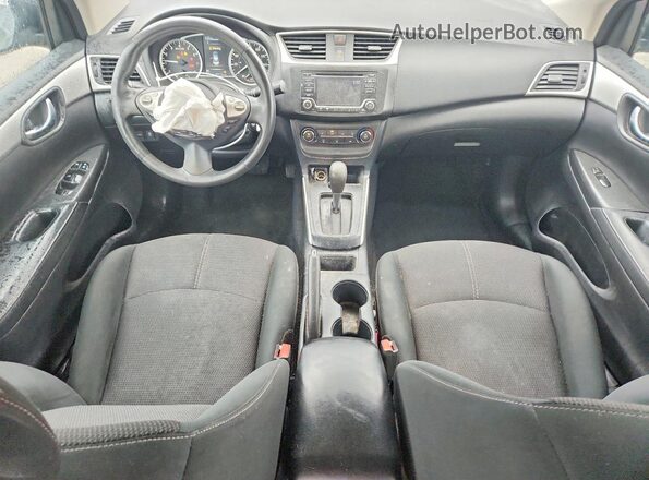 3N1AB7AP7JY337410 2018 NISSAN SENTRA Gray Vista del salpicadero