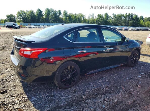 3N1AB7AP7JY339657 2018 NISSAN SENTRA Black Tył prawy