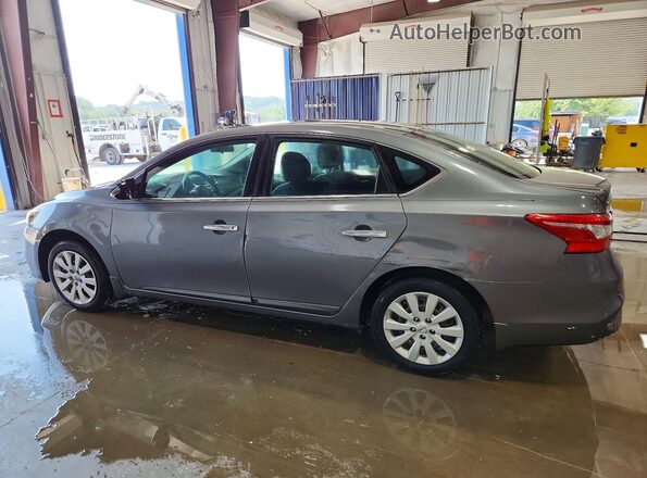 3N1AB7AP7JY344762 2018 NISSAN SENTRA Gray Задня ліва чверть