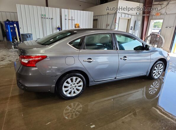 3N1AB7AP7JY344762 2018 NISSAN SENTRA Gray Задня права чверть