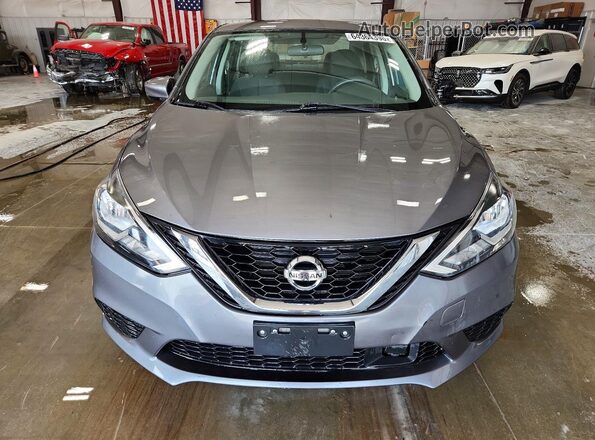 3N1AB7AP7JY344762 2018 NISSAN SENTRA Gray Вид спереду