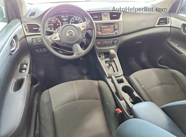 3N1AB7AP7JY344762 2018 NISSAN SENTRA Gray Вид панелі приладів