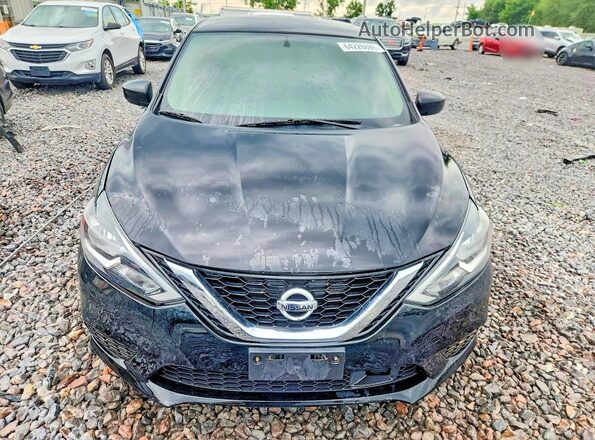 3N1AB7AP7KL606746 2019 NISSAN SENTRA Black Вид спереду