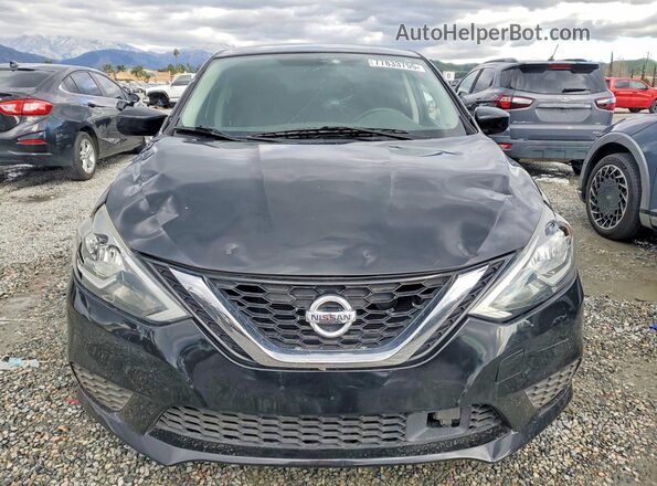 3N1AB7AP7KL627029 2019 NISSAN SENTRA Black Vista frontal
