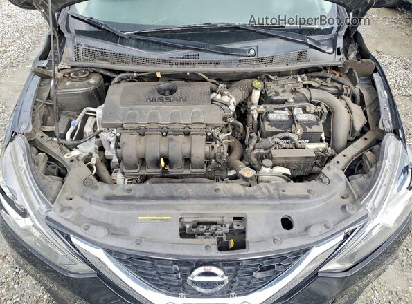 3N1AB7AP7KL627029 2019 NISSAN SENTRA Black Vista interior trasera