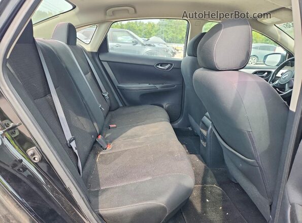 3N1AB7AP7KY209525 2019 NISSAN SENTRA Black Rear seats view